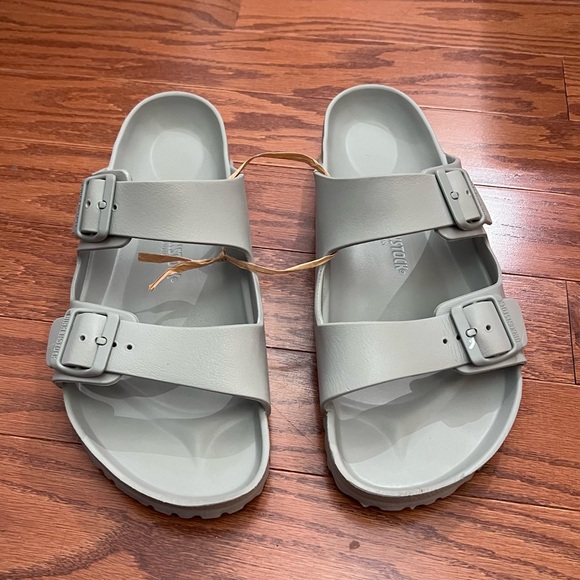 Men’s Birkenstock Arizona Eva Gray Sandals - Picture 6 of 7